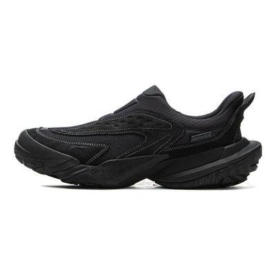 Li Ning CF Trail Походные Спортивные Удобные Амортизирующие Отскок Низкий Верх Уличная Функциональная Обувь Обувь Унисекс Черный AHCV073-5