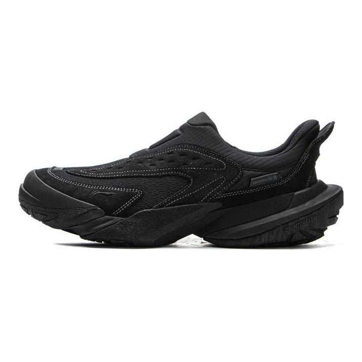 Li Ning Уличные CF Амортизация Отскок Низкие Уличные Ботинки Унисекс Черные AHCV073-5