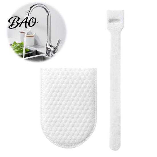 Replacement Filter for Kitchen Faucet 10/20/40/50Pcs Cotton Bags, High-Density Non-Woven Water Socks Thickened Polyester Bag Bathroom Tap, Sediment
