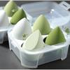 Beauty Egg Box Тыква на воздушной подушке Пуховка для пудры Супермягкая не едящая пудра для сухого и влажного макияжа Губка для макияжа Яйцо для женщин Принадлежности для макияжа Мягкая кожа