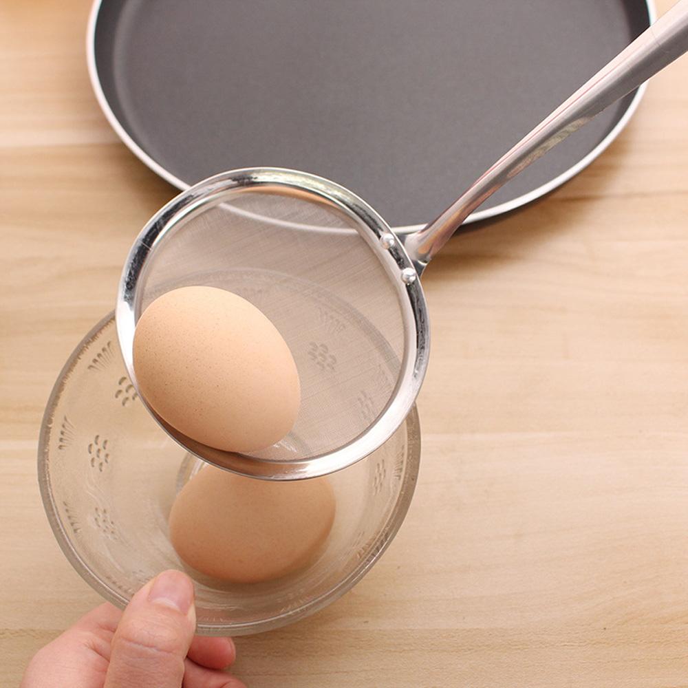 Mesh Practical Baking Kitchen Kitchen Gadget Sifting Filter Spoon Strainer Oil Skimmer Colander
