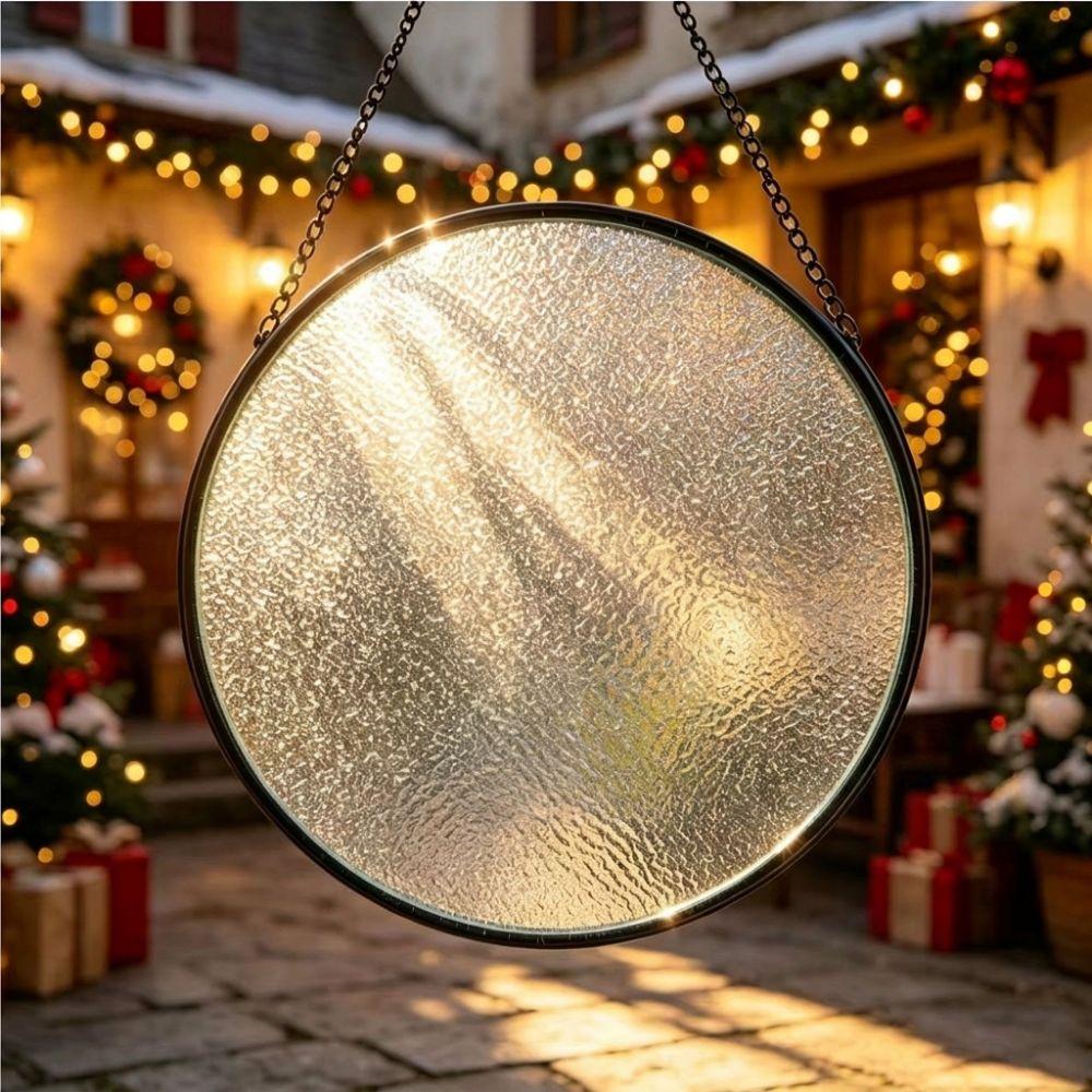 DIY Art Painting Light-Catching Suncatcher Glass Hanging Decor Home Garden Ornament