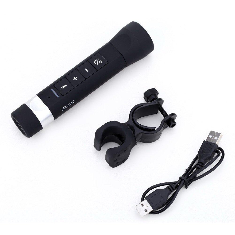 Bluetooth Speaker Flashlight Multi-function Wireless Bicycle Speaker