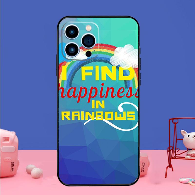 Gay Lesbian LGBT Rainbow Pride Phone Case For iPhone 17 16 15 13 11 12 14 Pro Max mini 15 16 Plus 16e 17 Air Bumper Cover