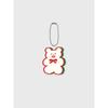 Theninemall Ribbon Line Gummy Acrylic Keyring