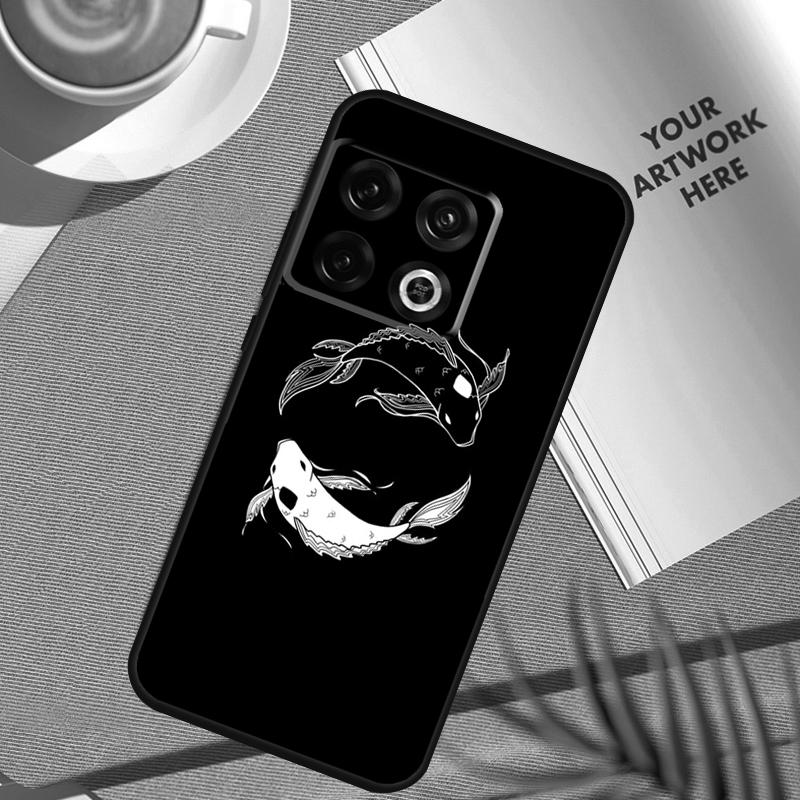 Чехол Ying Yang с рыбками Кои для OnePlus 11 12 9 10 Pro 10R 9R 8T 10T 12R Nord N10 N20 N30 2T CE4 CE 2 3 Lite