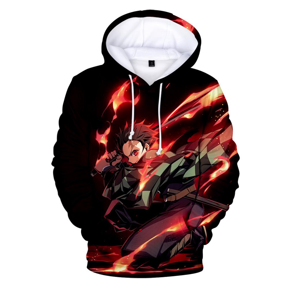 Anime Demon Slayer 3D Hoodies Men Women Kids Sweatshirts Demon Slayer Kimetsu No Yaiba Pullovers Teen Boy/Girls Hip Hop Tops