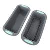 2PCS Rectangular Shape Baking Mold Food Grade Silicone Cake Pan Silicone Loaf Pan  Bread Baking