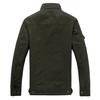 Spring and Autumn Men's Cotton Plus Size Men's Coat Casual Work Jacket