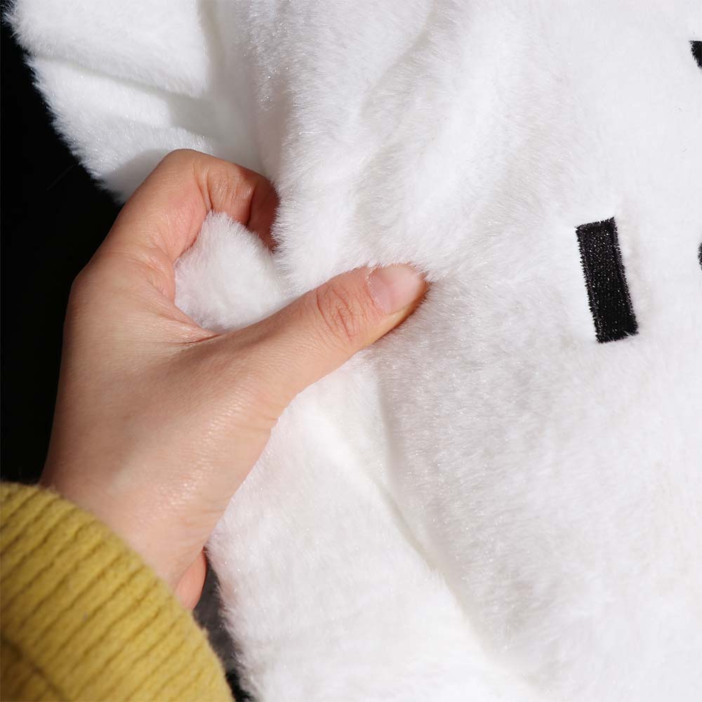Cartoon Dumpling Expression Plush Cushion Soft Expression Stuffed Doll Party Decor Toy