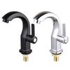 Single Cold Bathroom Taps Valve Sink Mixer Tap Durable Basin Faucet