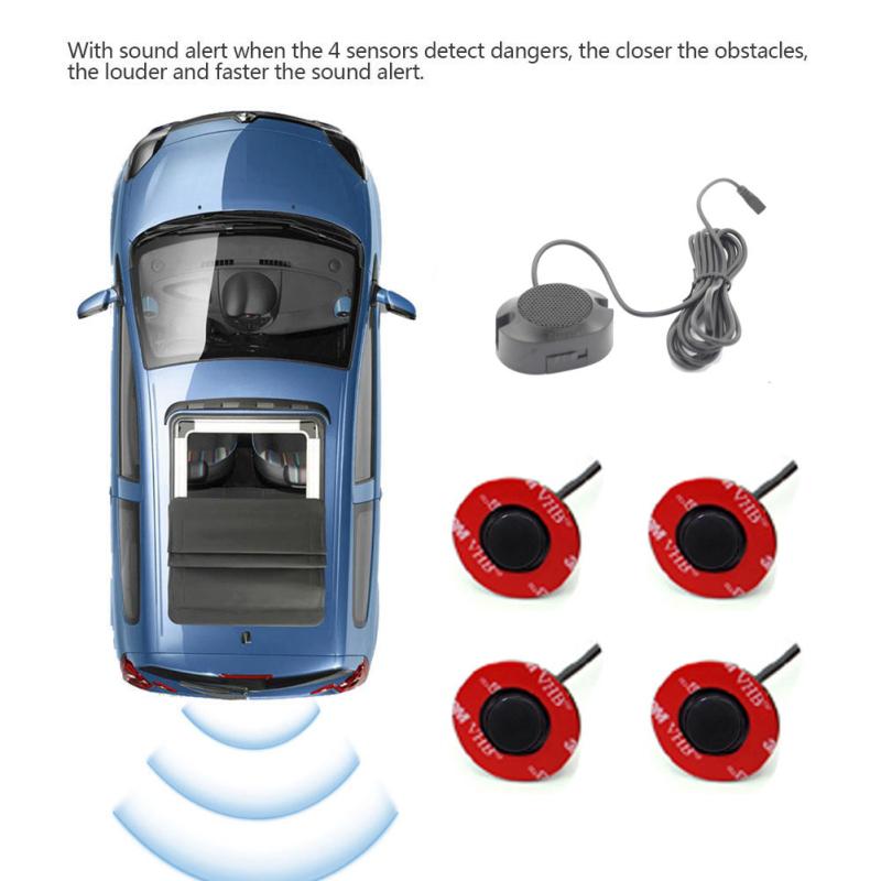 Система датчика парковки автомобиля 16,5 мм Зонд Реверсивный резервный радар Звуковой зуммер Сигнализация Pz330xk-16,5 Круглый