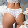 Women Sexy Lace Panty Lingerie Temptation Low Waist Panties Embroidery Thong Transparent Female G String