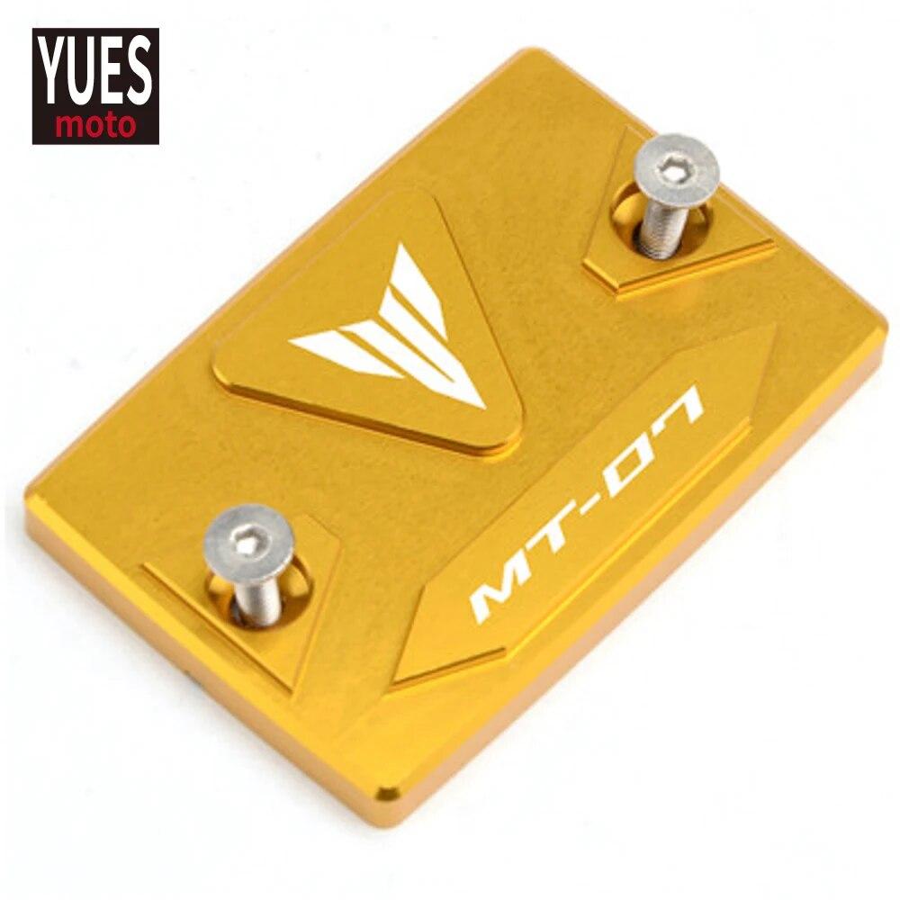 Аксессуары для мотоциклов, передний и задний тормозной цилиндр с ЧПУ, крышка главного резервуара для Yamaha MT-07 MT 07 mt07 2014-