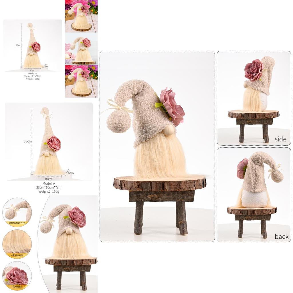 Очаровательная плюшевая кукла Гвоздика Рудольф для празднования Дня матери, подарок, декор