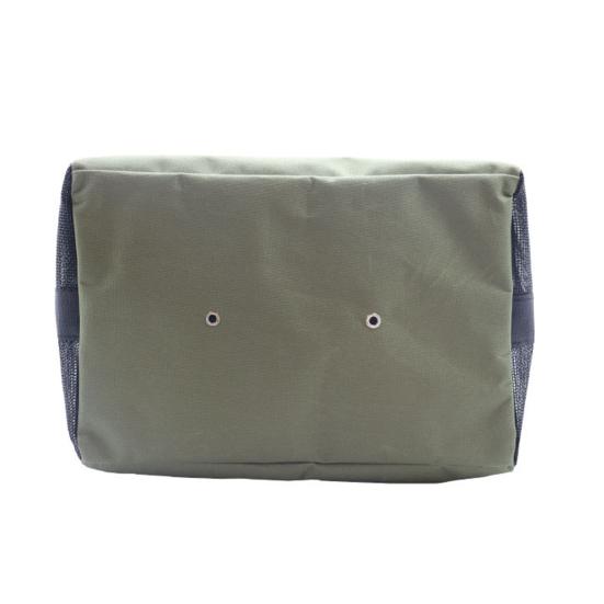 Сумка для рыбалки большой вместимости с плечевым ремнем из ткани Оксфорд, водонепроницаемая дышащая сумка для рыболовных снастей с карманом для рыбалки, кемпинга