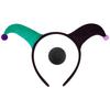 Colorful Clown Headband With Nose Set Costume Cosplay Accesories For Carnival Birthday Parties And Dress Up Event