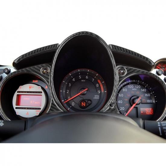 Накладка на панель приборов из углеродного волокна для Nissan 370Z 2009-