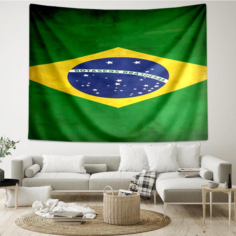 1PC Brazil Artwork Printed Tapestry Room Decoration Wall Hanging for Living Room Bedroom, dormitory, Birthday and Christmas gifts