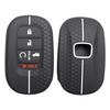 Силиконовый чехол для брелока, совместимый с - Honda Accord Civic Hr-V Cr-V Pilot Sport Si Ex Ex-L Touring 5 кнопок, автомобильный ключ