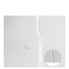 Carbon Steel Luminous  Single  Fishing  Hook Triangle Plate Barbed Fish Hook Fishing Accessories