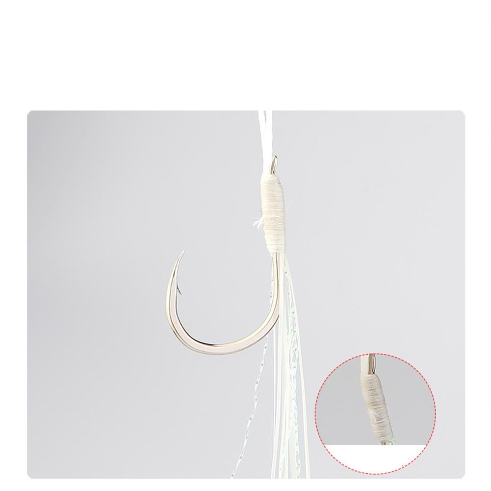 Carbon Steel Luminous Single Fishing Hook Triangle Plate Barbed Fish Hook Fishing Accessories