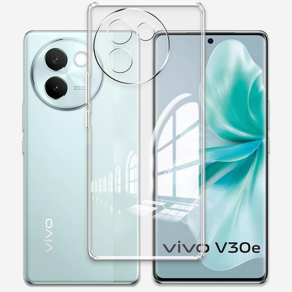 Для Vivo V30E 5G Чехол Прозрачный Силиконовый Мягкий Чехол для Телефона Для Vivo Y200i 5G Прозрачный Защитный Чехол на Vivo T3X 5G Новая Мода Fundas