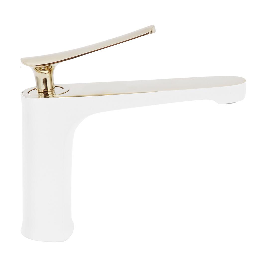 G1/2 кран для раковины современный смеситель для горячей и холодной воды аксессуар для ванной комнаты белое золото