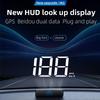 HUD Дисплей Автомобильное Лобовое Стекло GPS Умный Экран Цифровой Спидометр Для Автомобиля Для Мотоцикла Лобовое Стекло Панель Приборов Драйв Грузовик Автомобильные Спидометры 1
