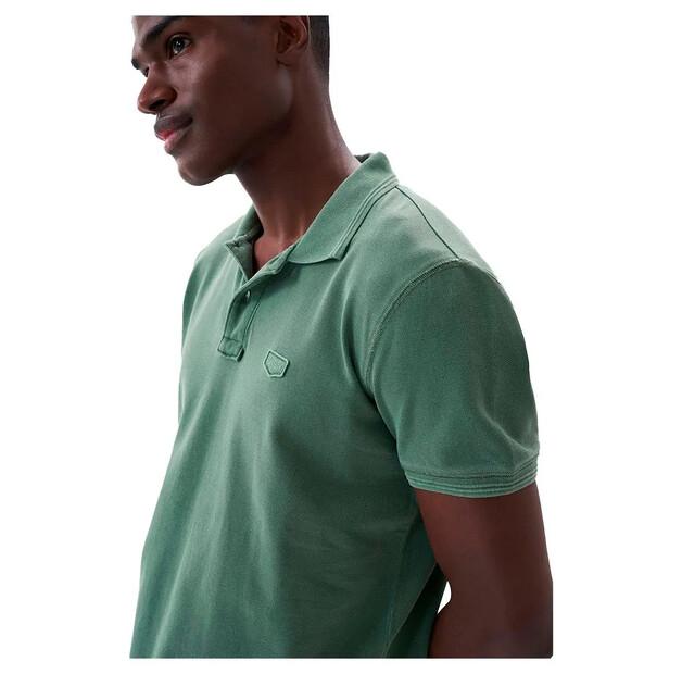 Salsa Jeans Premium Wash Short Sleeve Polo