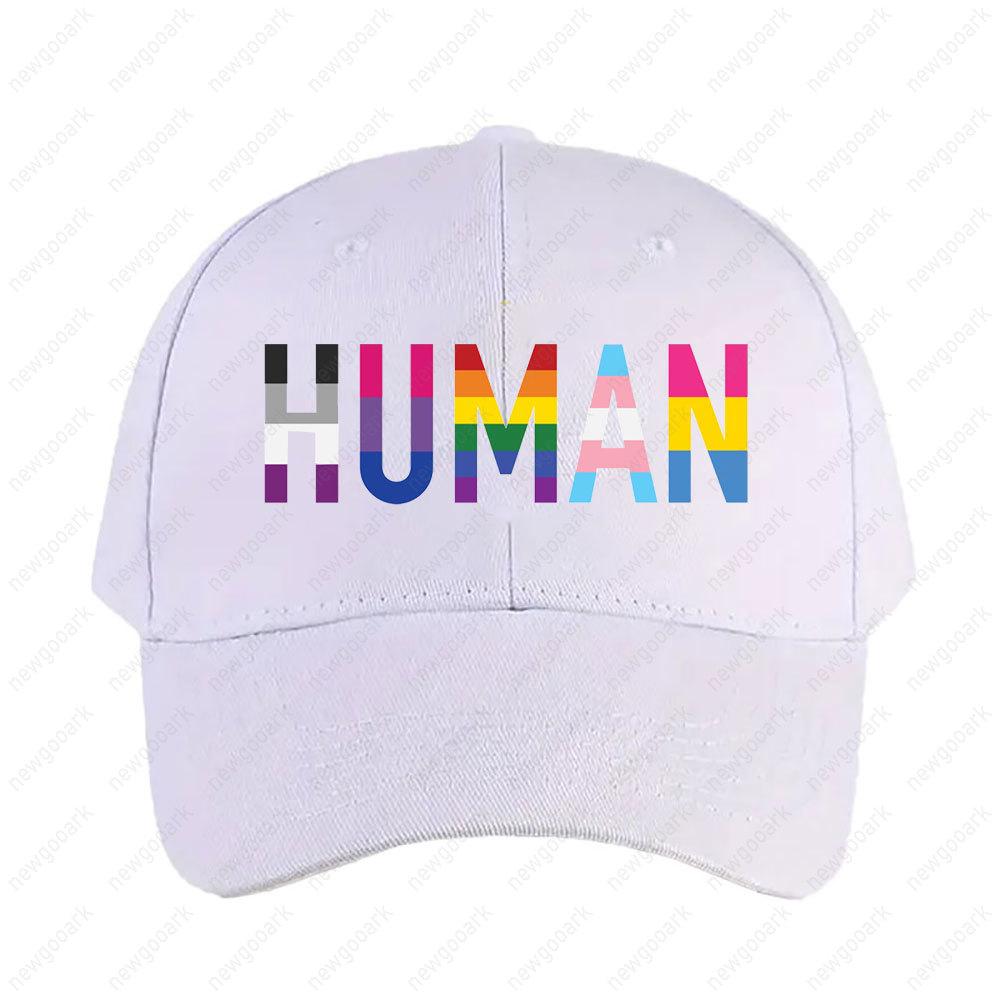 Human Various Queer Flags Homosexual Cap Woman Man Adult Peaked Hat Fashion Casual Adjustable Printed Baseball Caps Trucker Cap