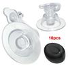 10Pcs Hole Diameter 6mm Air Plug PVC U-shaped Pillow Valve Plug  For Sea Surfing