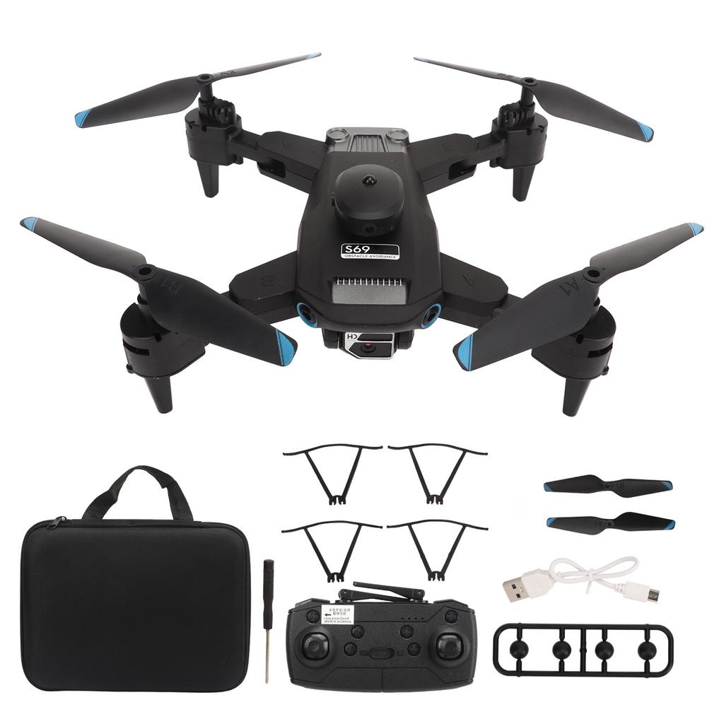 S69 Drone 4K HD Dual Camera 50x Zoom Remote Cell Phone Control Intelligent Hovering Remote Control