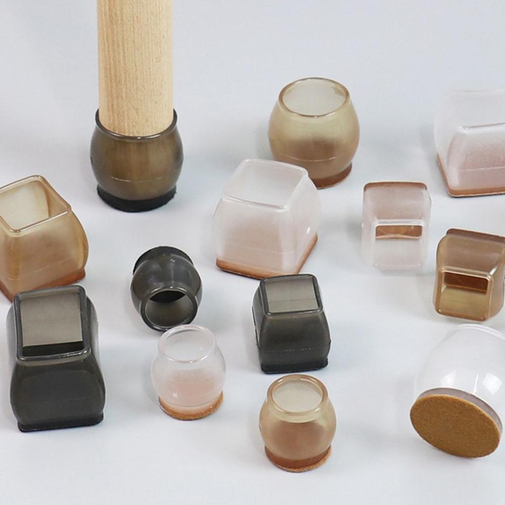 Shock Absorption Wear-resisting Floor Protector Cover Home Decor Furniture Feet Pads Chair Leg Caps