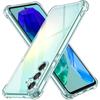 Толстый противоударный силиконовый прозрачный чехол для телефона Samsung Galaxy M55 5G M15 C55 5G M13 4G M54 5G M34 M04 Защитный чехол задняя крышка