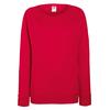 Fruit OF The Loom Ladies Fitted Lightweight Raglan Sweatshirt (240 GSM)