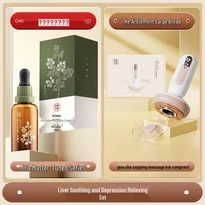 Koai Element Электрический Красный Бяньши Гуаша и Вакуумный Массажер Штепсель CN (адаптер в комплекте)