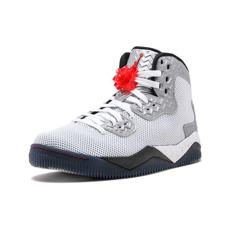 Кроссовки Air Jordan Spike Forty PE White Fire Red Мужские Черно-Огненно-Красные 807541-101