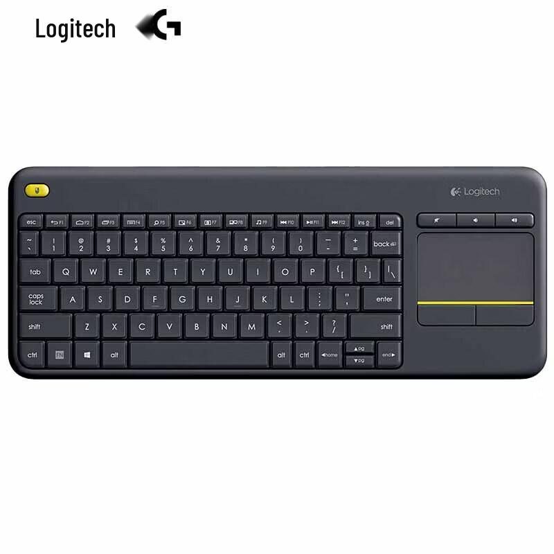Logitech Беспроводная сенсорная клавиатура K400 Plus