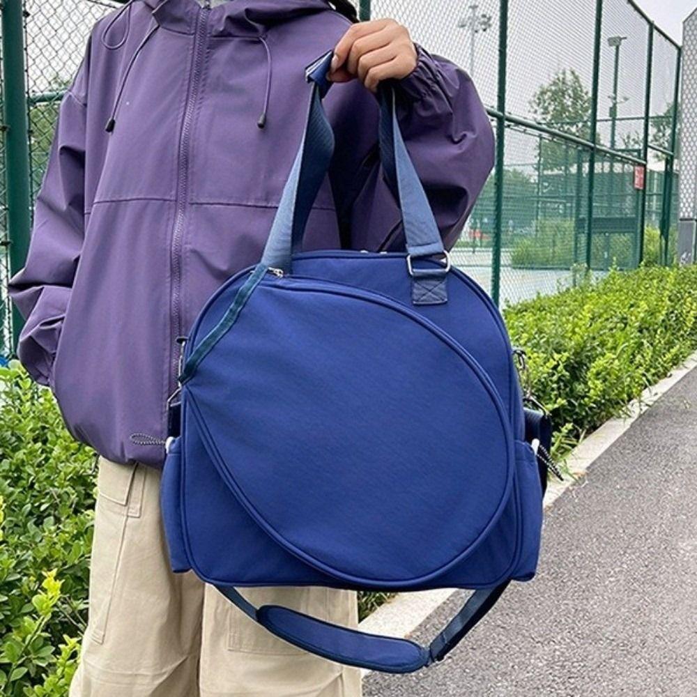 Waterproof Tennis Racket Bag Large Capacity Pickleball Racket Bag Badminton Bag Women