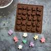 1 шт. антипригарная рождественская шоколадная форма - 25 полостей для вкусных рождественских угощений Рождественские поделки