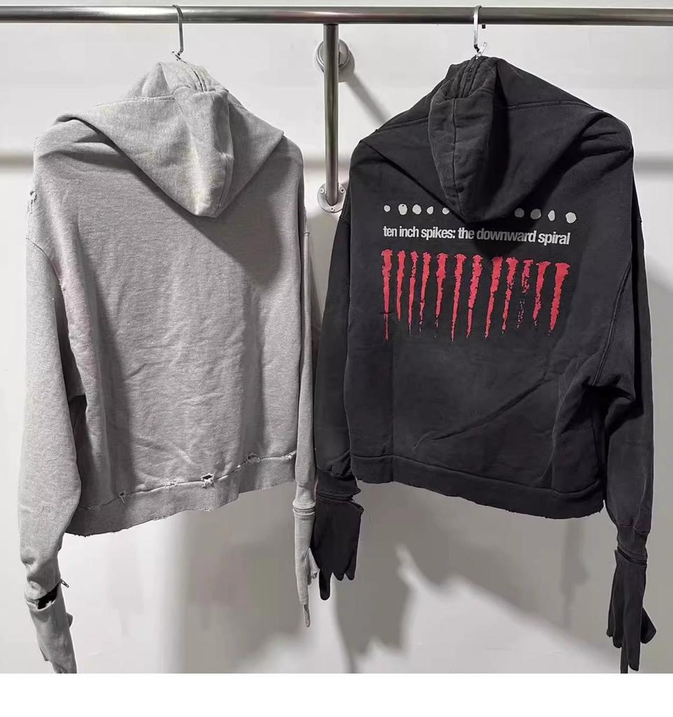 Мужская куртка Grailz Американская перчатки-трансформеры на молнии кардиган худи