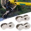 Chain Link Connector Metal Tensile Break-Proof Bike Chain Buckle Easy Disassembly Bike Chain Buckle for 8/9/10/11/12-Speed Chains
