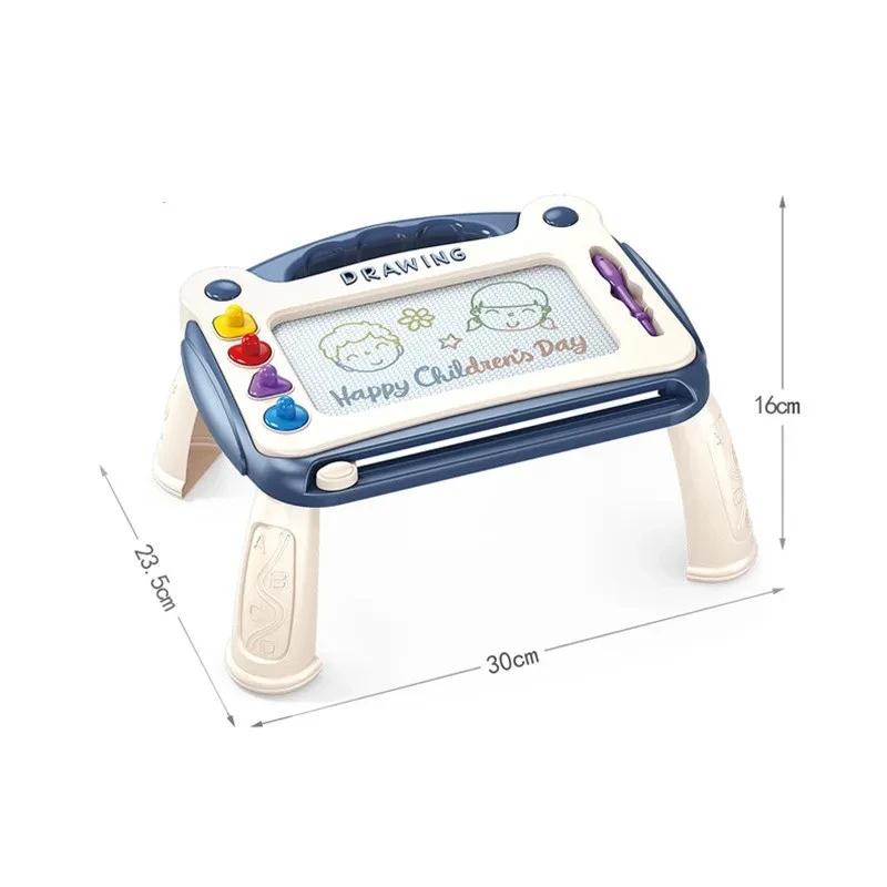 Детская магнитная доска для рисования, детская цветная доска для граффити, игрушки для рисования, семейная интерактивная игрушка для раннего развития