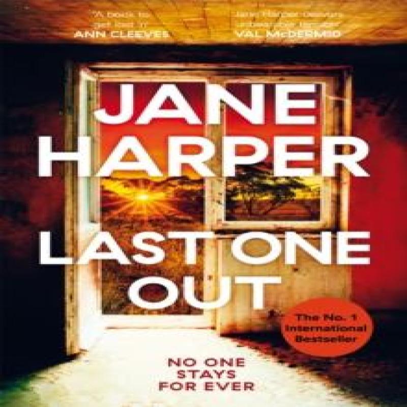 Last One Out by Jane Harper Hardback Book 9781035033973