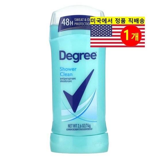 Degree Дезодорант-антиперспирант для душа Clean, 1 упаковка, 74 г