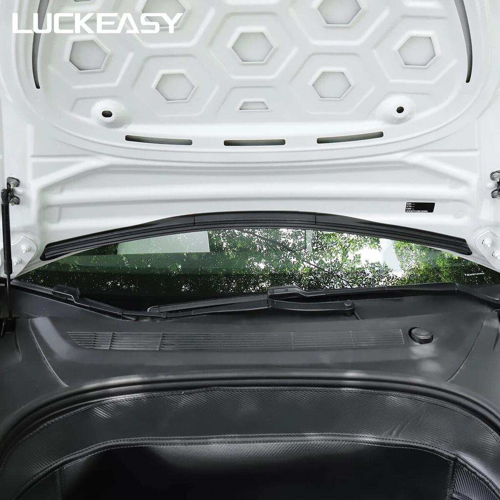 LUCKEASY For Tesla Model3 ModelY Front Hood Protective Cover Hood Waterproof Sealing Strip Modification Accessories