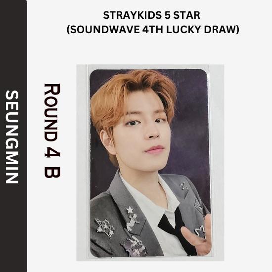 Stray Kids Фотокарточки с 5 звездами счастливого розыгрыша