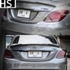 FD Style Carbon Fiber Rear Wing Spoiler for 2016-2022 Mercedes-Benz C-Class W205 2-Door