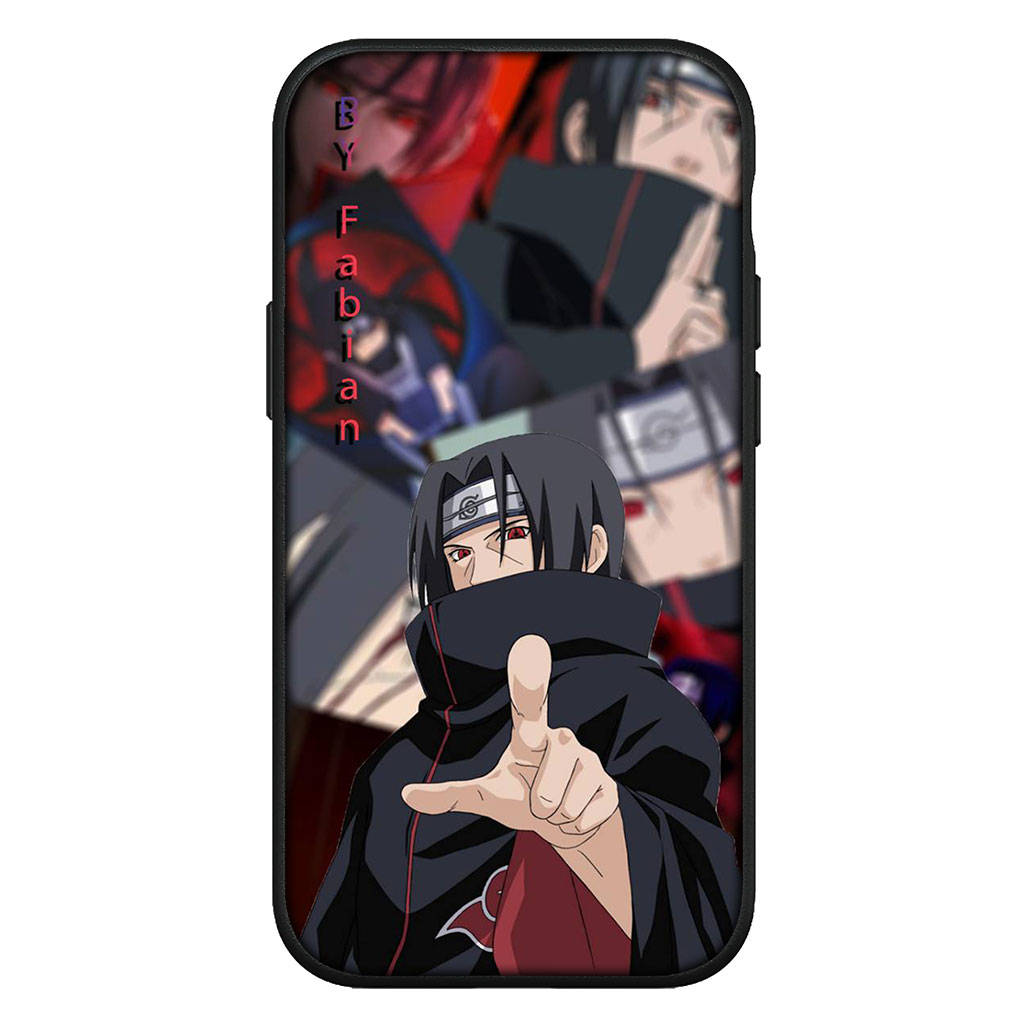 Чехол для iPhone 16 15 Xiaomi Redmi Note 14 13 12 11 Pro Max 16e Samsung Galaxy S25 S24 S23 Moto OPPO Huawei Itachi Uchiha Akatsuki Naruto Phone Case